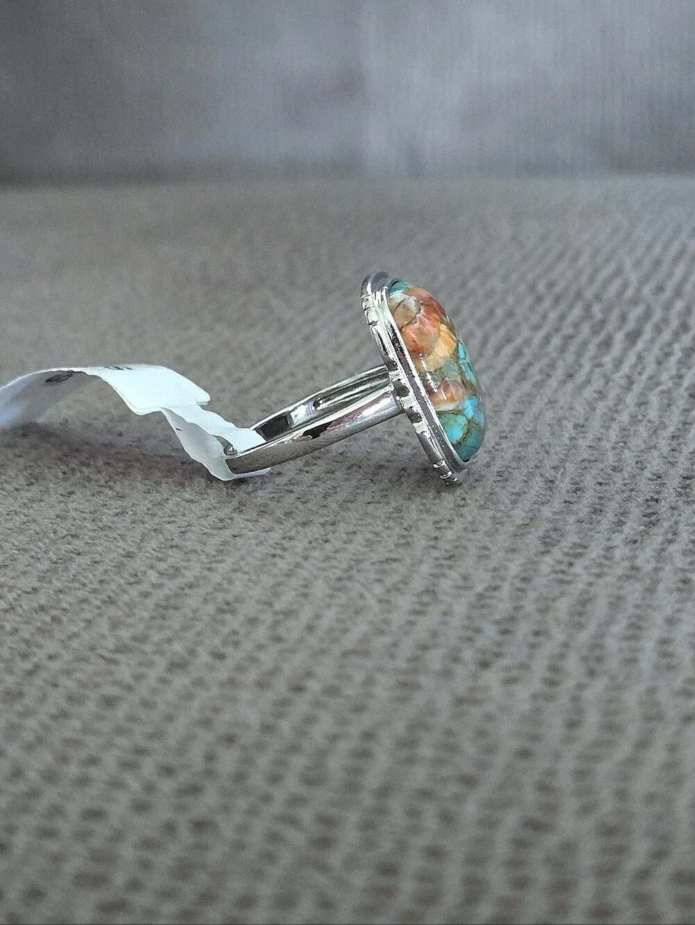 Gemolio Rectangular Oyster🦪 Turquoise🩵 Ring💍 - NWT